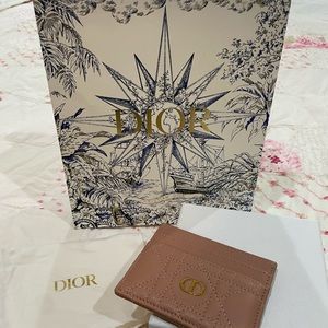 Dior Caro Five Slot Card Holder